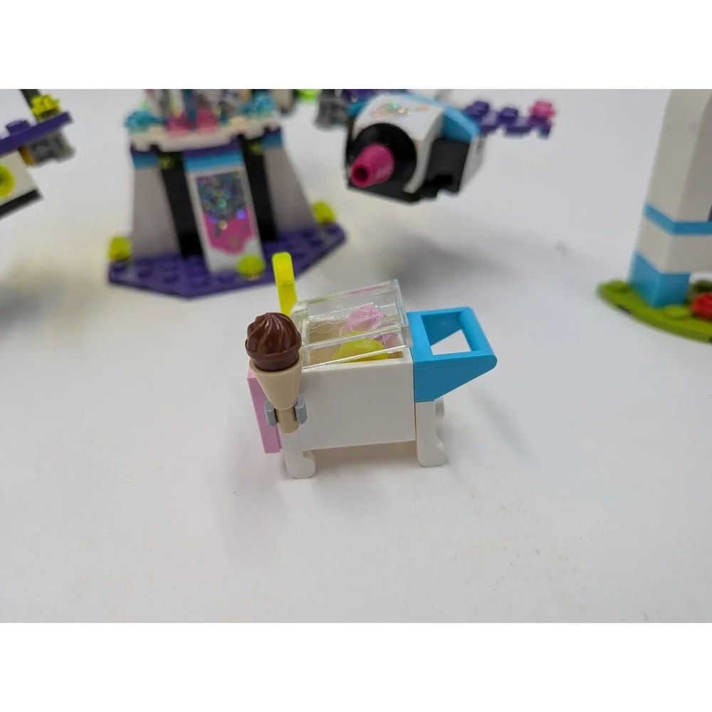 LEGO Friends Amusement Park Space Ride 41128 Retired 2016 Set with Olivia Figure